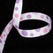 The Ribbon People Pink and White Polka Dots Double Sided Grosgrain Craft Ribbon 0.25" x 110 Yards